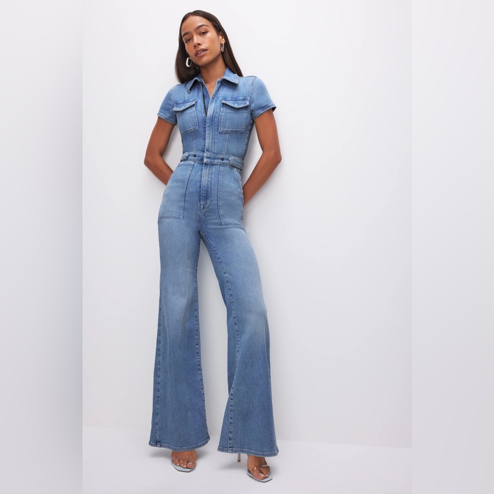 Good American Fit for Success Palazzo Jumpsuit